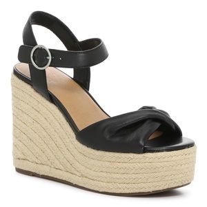 Crown Vintage Margreth platform 4” espadrille wedge sandals